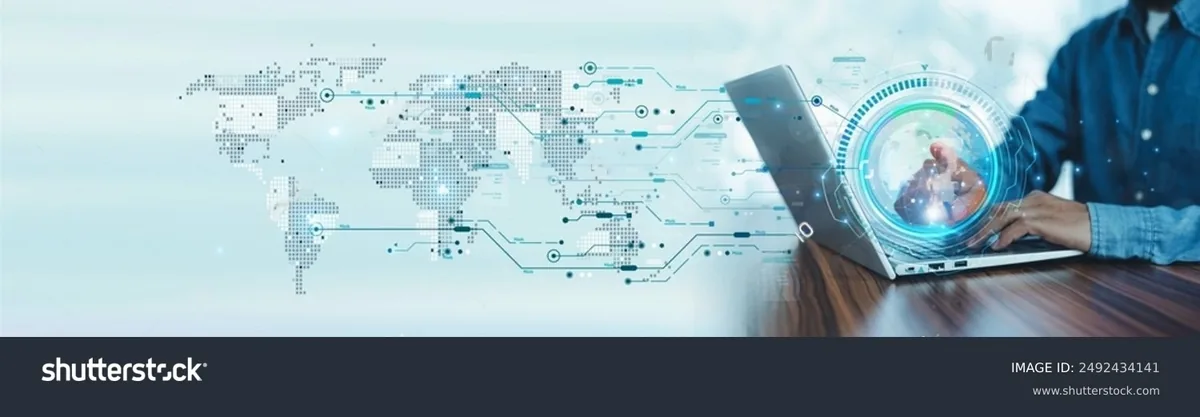 شبكة توزيع مرسومة على هيئة عُقد مترابطة